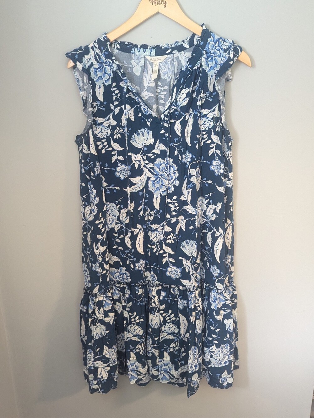 Matilda Jane Blue Floral V-Neck Dress
